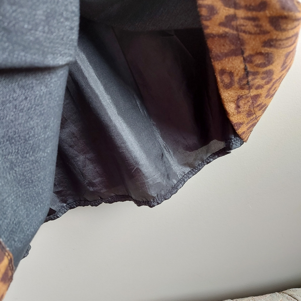 ♡ Ladies Dress with leather detail - Picture 7 of 12